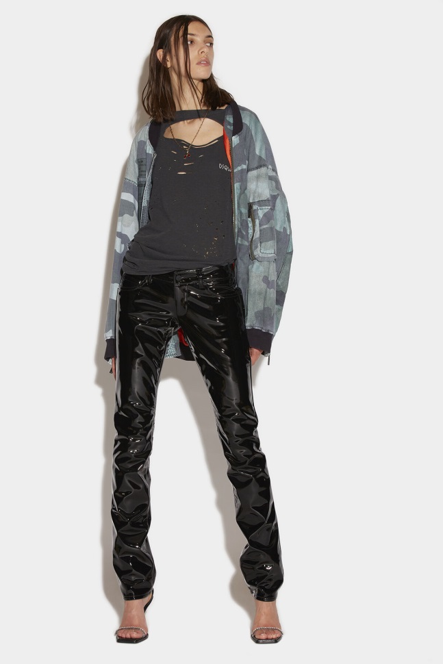 dsquared2_iconic_low_waist_bumster_trousers.jpg Dsquared2 Iconic Low Waist Bumster Trousers - Image 1