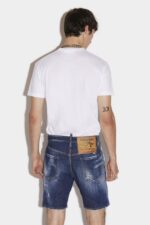 Dsquared2 Iconic Marine Denim Shorts - Image 2
