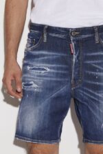 Dsquared2 Iconic Marine Denim Shorts - Image 3