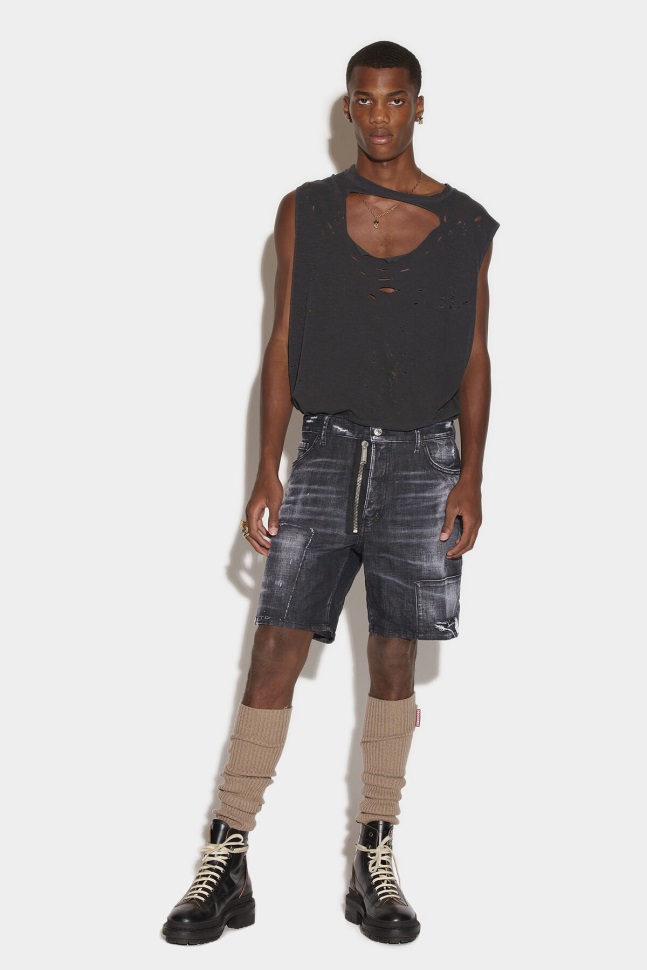 dsquared2_iconic_marine_shorts.jpg Dsquared2 Iconic Marine Shorts - Image 1