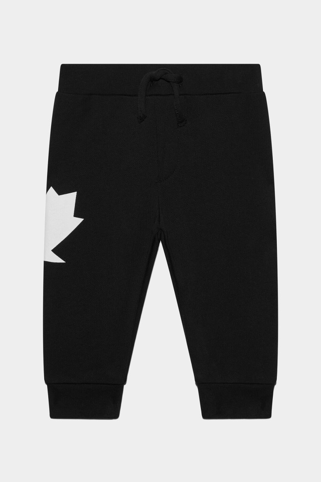 dsquared2_iconic_mazarine_blue_black_d2kids_sweatpants.jpg Dsquared2 Iconic MAZARINE BLUE/BLACK D2Kids Sweatpants - Image 1
