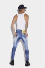 Dsquared2 Iconic Medium Spotty Wash Super Twinky Jeans - Image 2