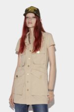 Dsquared2 Iconic Military Minidress - Image 3