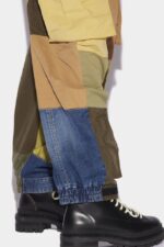 Dsquared2 Iconic Military Patchwork Cargo Trousers - Image 6
