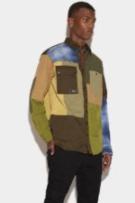 Dsquared2 Iconic Military Patchwork Shirt - Image 3