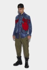 Dsquared2 Iconic Military Tape Cargo Trousers
