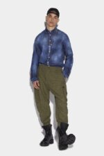 Dsquared2 Iconic Military Tape Cargo Trousers - Image 3