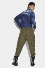 Dsquared2 Iconic Military Tape Cargo Trousers - Image 4