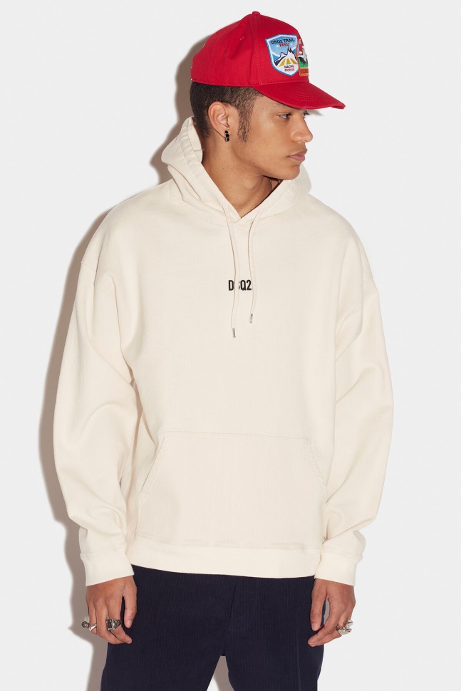 dsquared2_iconic_mini_dsq2_hoodie.jpg Dsquared2 Iconic Mini Dsq2 Hoodie - Image 1