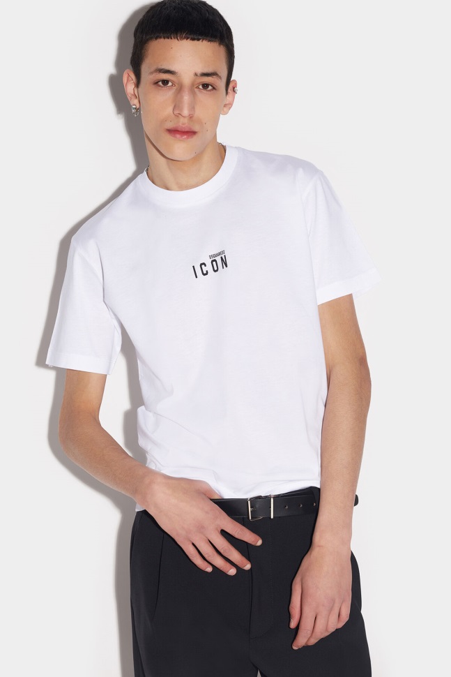 dsquared2_iconic_mini_icon_cool_t_shirt.jpg Dsquared2 Iconic Mini Icon Cool T-Shirt - Image 1