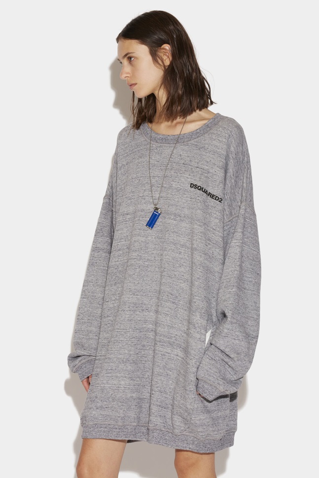 dsquared2_iconic_mini_logo_over_dress.jpg Dsquared2 Iconic Mini Logo Over Dress - Image 1