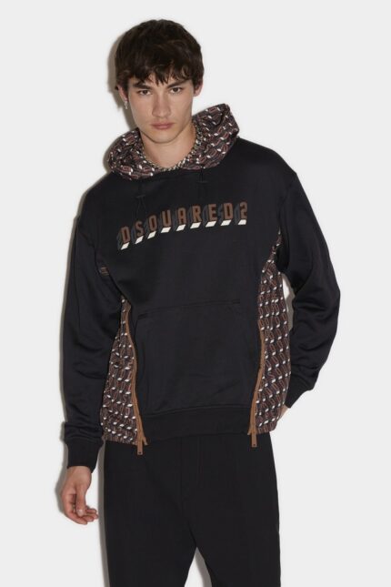 Dsquared2 Iconic Monogram Hoodie