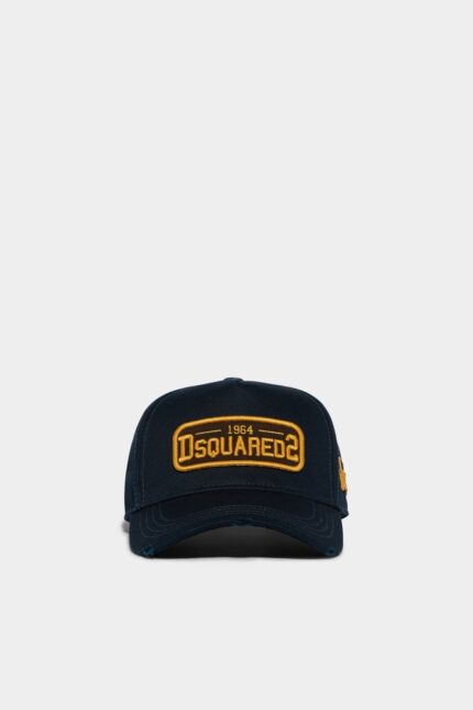 Dsquared2 Iconic NAVY D2 Baseball Cap