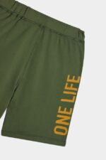 Dsquared2 Iconic One Life Organic Cotton Shorts D2 GREEN - Image 3