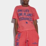 Dsquared2 Iconic One Life Partially Recycled Cotton T-Shirt RED D2