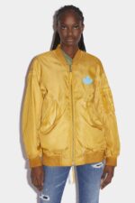 Dsquared2 Iconic One Life Recycled Nylon Oversized Bomber - Image 2
