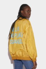 Dsquared2 Iconic One Life Recycled Nylon Oversized Bomber