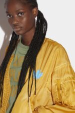Dsquared2 Iconic One Life Recycled Nylon Oversized Bomber - Image 4