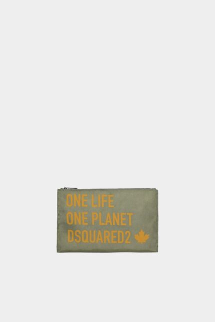 Dsquared2 Iconic One Life Recycled Nylon Pouch
