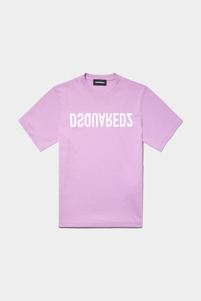 dsquared2_iconic_orchid_d2kids_t_shirt.jpg Dsquared2 Iconic ORCHID D2Kids T-Shirt - Image 1