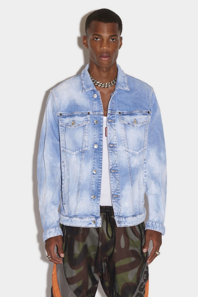 dsquared2_iconic_over_jean_jacket.jpg Dsquared2 Iconic Over Jean Jacket - Image 1