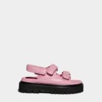 Dsquared2 Iconic PaddeD2 Sandals GREEN/PINK
