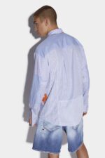 Dsquared2 Iconic Patchwork Drop Shirt - Image 2