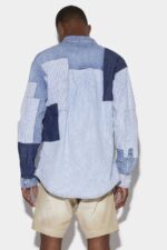 Dsquared2 Iconic Patchwork Western Shirt - Image 2