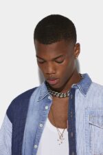 Dsquared2 Iconic Patchwork Western Shirt - Image 4