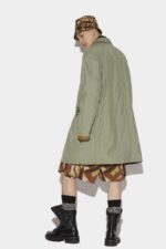 Dsquared2 Iconic PINK 64/95 Trench Coat - Image 2