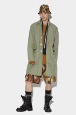 Dsquared2 Iconic PINK 64/95 Trench Coat - Image 3