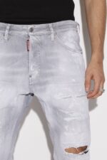 Dsquared2 Iconic Piranha Grey Denim Wash Cool Guy Jeans - Image 4