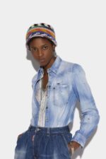 Dsquared2 Iconic Pleated Yoke Shirt - Image 4