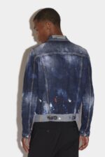 Dsquared2 Iconic Raw Pocket Dan Jean Jacket - Image 2
