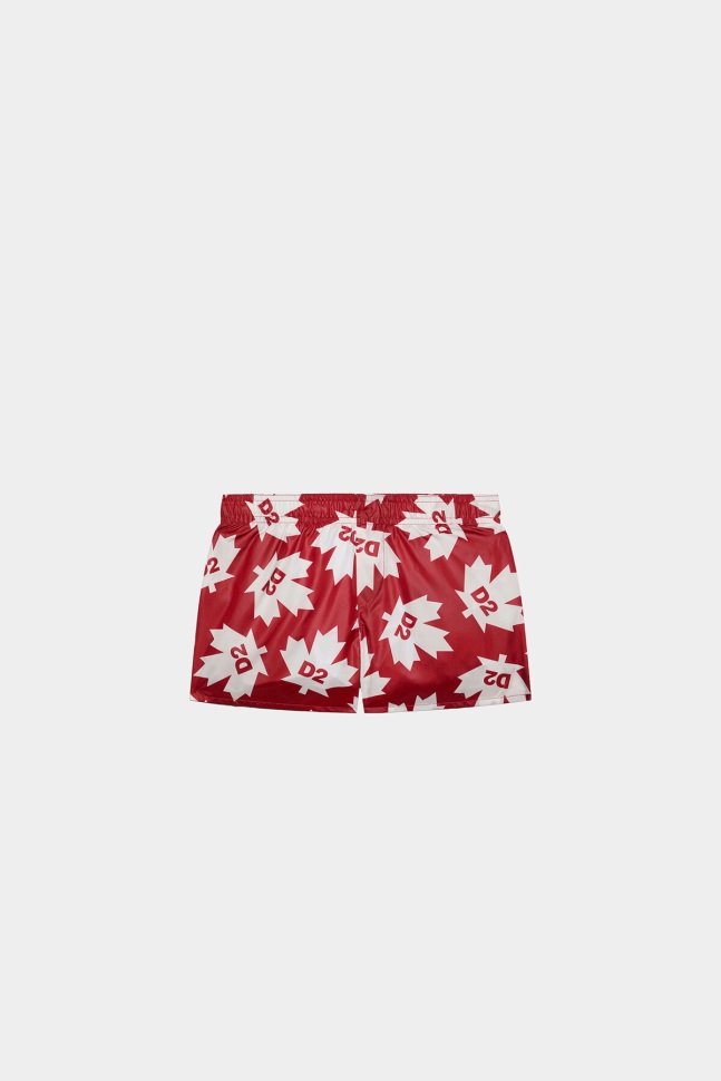 dsquared2_iconic_red_d2kids_boxer.jpg Dsquared2 Iconic RED D2Kids Boxer - Image 1