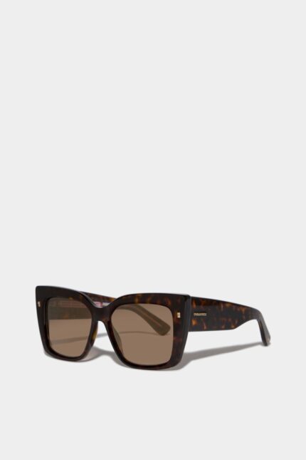 Dsquared2 Iconic Refined Havana Sunglasses D2 BLACK