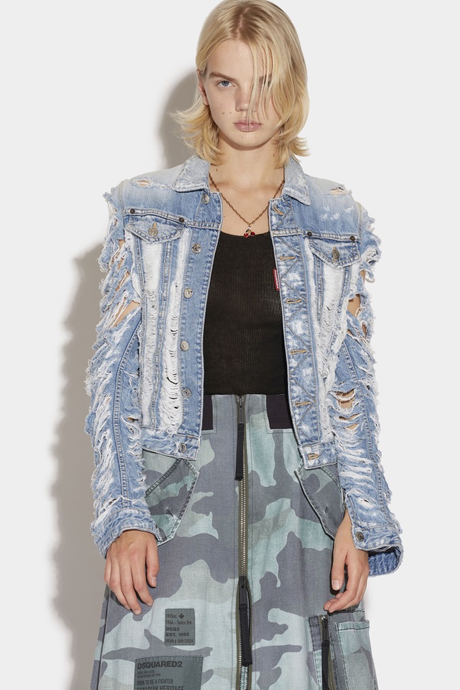 dsquared2_iconic_rip_boyfriend_jean_jacket.jpg Dsquared2 Iconic Rip Boyfriend Jean Jacket - Image 1