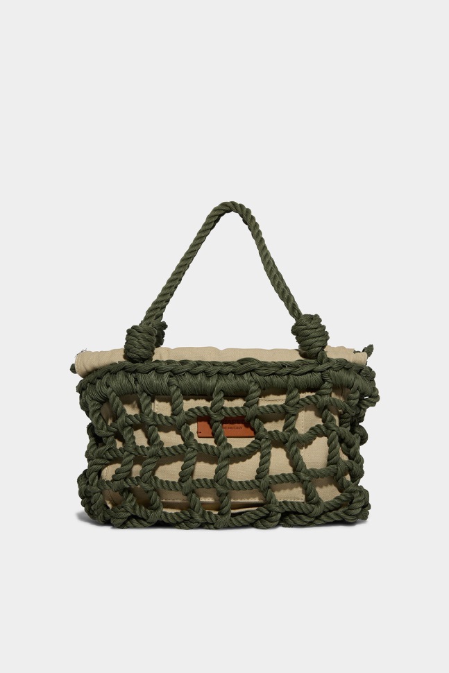dsquared2_iconic_riviera_rope_bag.jpg Dsquared2 Iconic Riviera Rope Bag - Image 1
