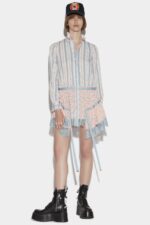 Dsquared2 Iconic Ruffle Minidress - Image 3
