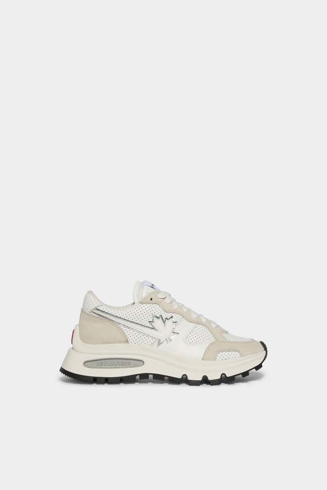 dsquared2_iconic_run_ds2_sneakers_d2_white.jpg Dsquared2 Iconic Run DS2 Sneakers D2 WHITE - Image 1