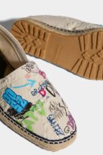 Dsquared2 Iconic Scribbles Espadrilles - Image 5