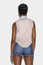 Dsquared2 Iconic Sleeveless Shirt FANTASY D2 - Image 2