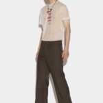Dsquared2 Iconic Slouch Trousers BROWN/ANTRACITE