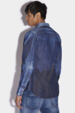 Dsquared2 Iconic Smiley Cotton Western Shirt - Image 2