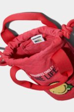Dsquared2 Iconic Smiley Organic Cotton Bucket Bag - Image 5