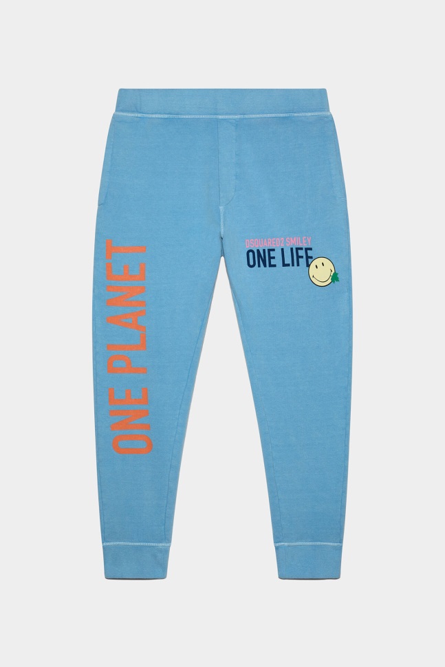 dsquared2_iconic_smiley_organic_cotton_joggers_d2_azul.jpg Dsquared2 Iconic Smiley Organic Cotton Joggers D2 AZUL - Image 1
