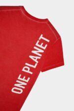 Dsquared2 Iconic Smiley Partially Recycled Cotton Cool Fit T-Shirt - Image 4