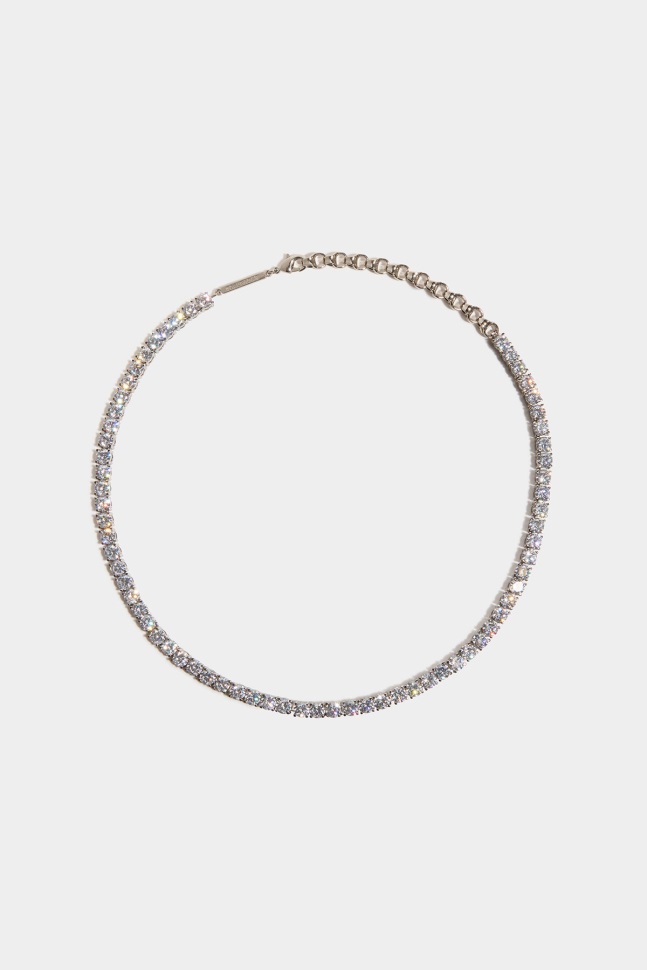 dsquared2_iconic_sparkle_choker.jpg Dsquared2 Iconic Sparkle Choker - Image 1
