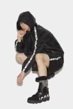 Dsquared2 Iconic Sport Tape Jacket CAMEL/BLACK