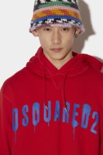 Dsquared2 Iconic Spray Logo Cool Hoodie - Image 3
